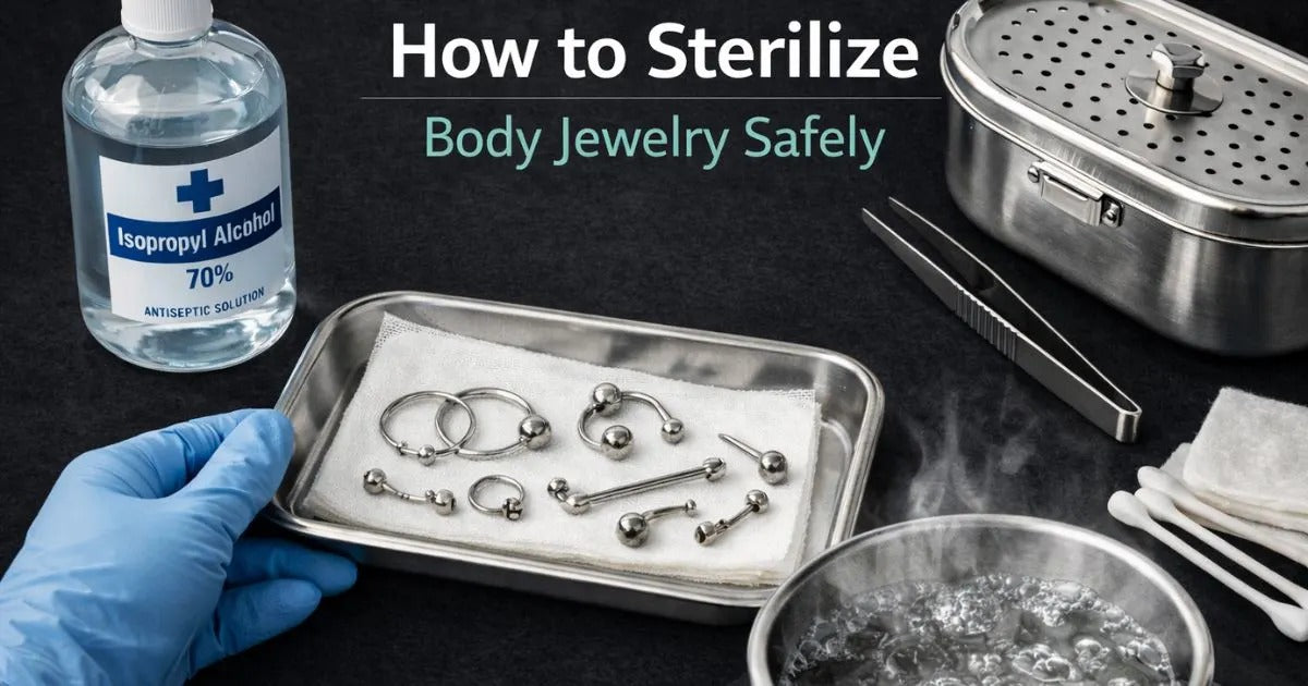 Sterilize Body Jewelry