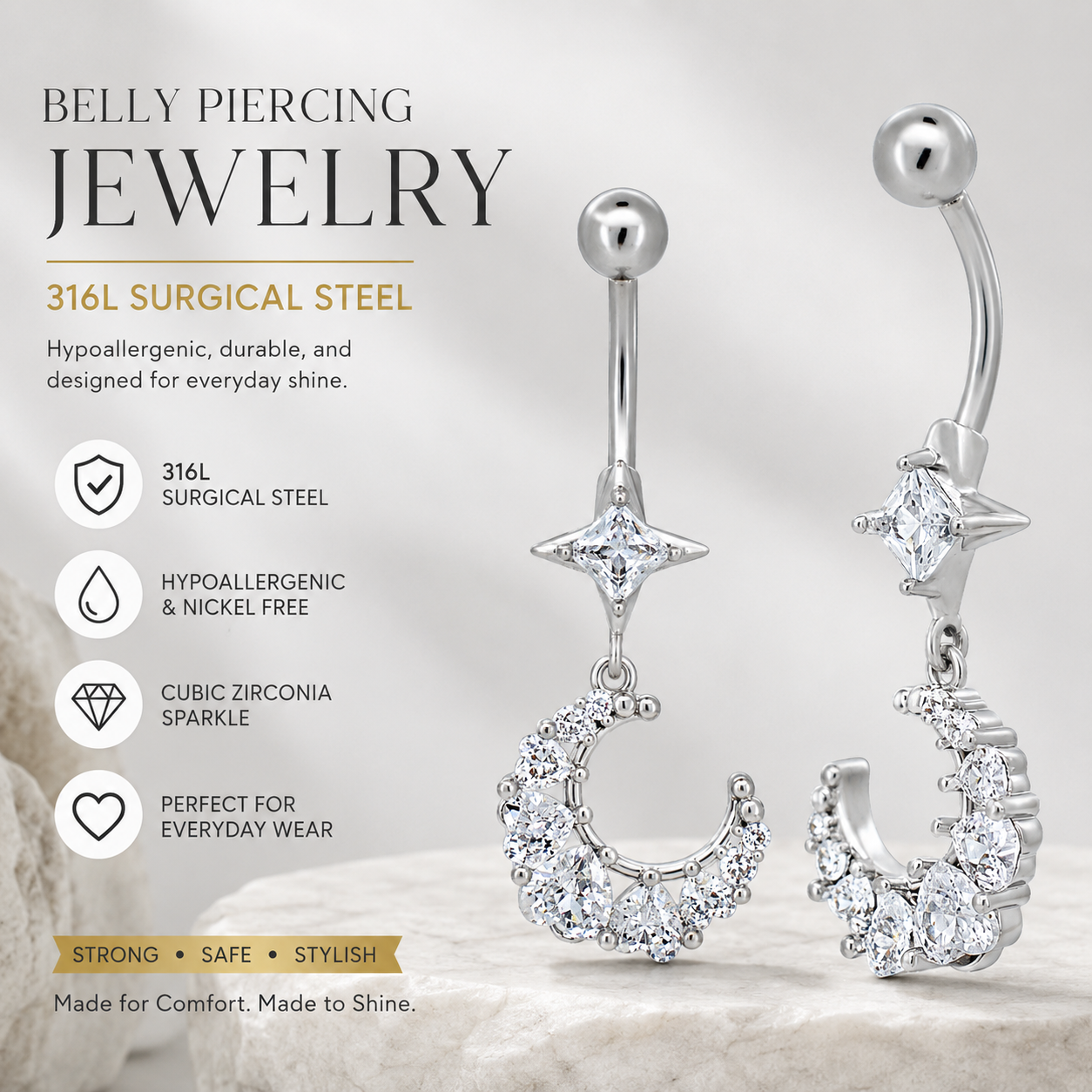 316L Belly | Navel Piercing