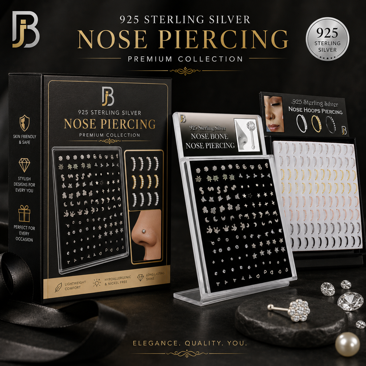 Silver Display Packages