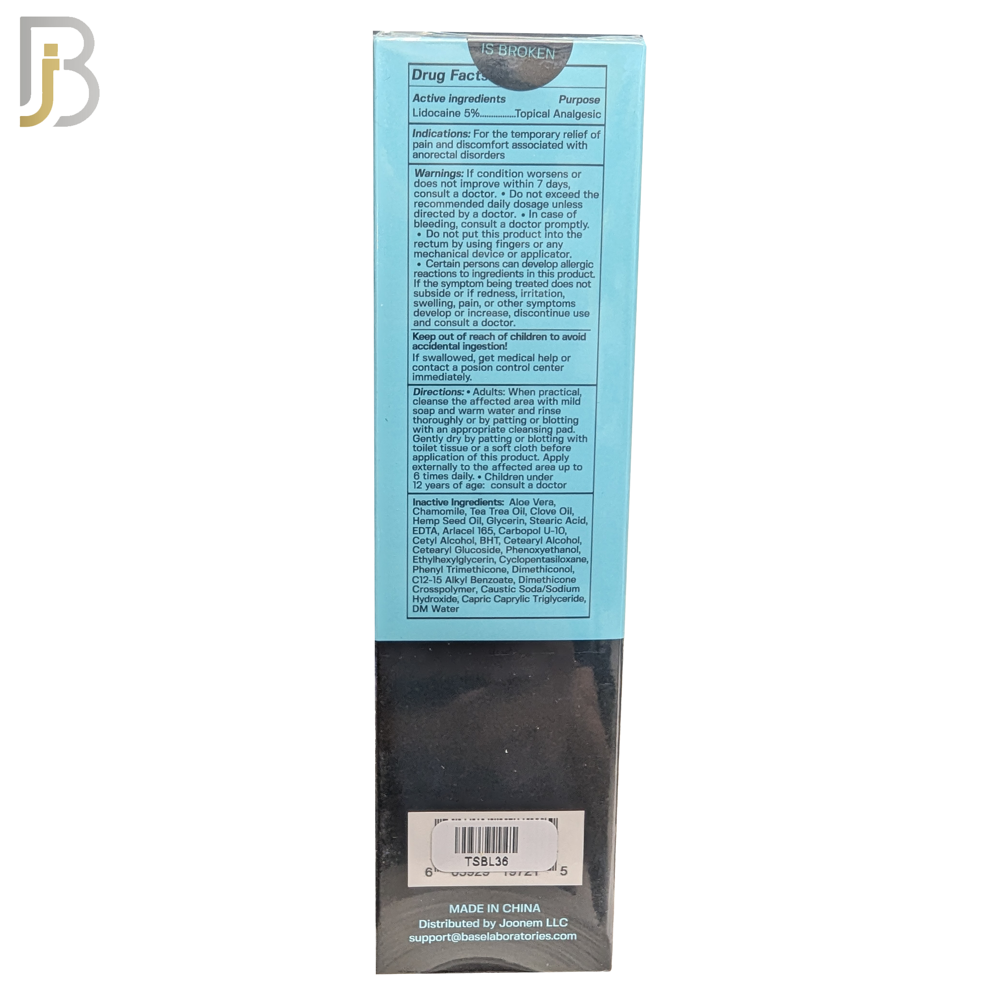 TSBL36 - Numbing Cream - 5% Lidocaine image 4