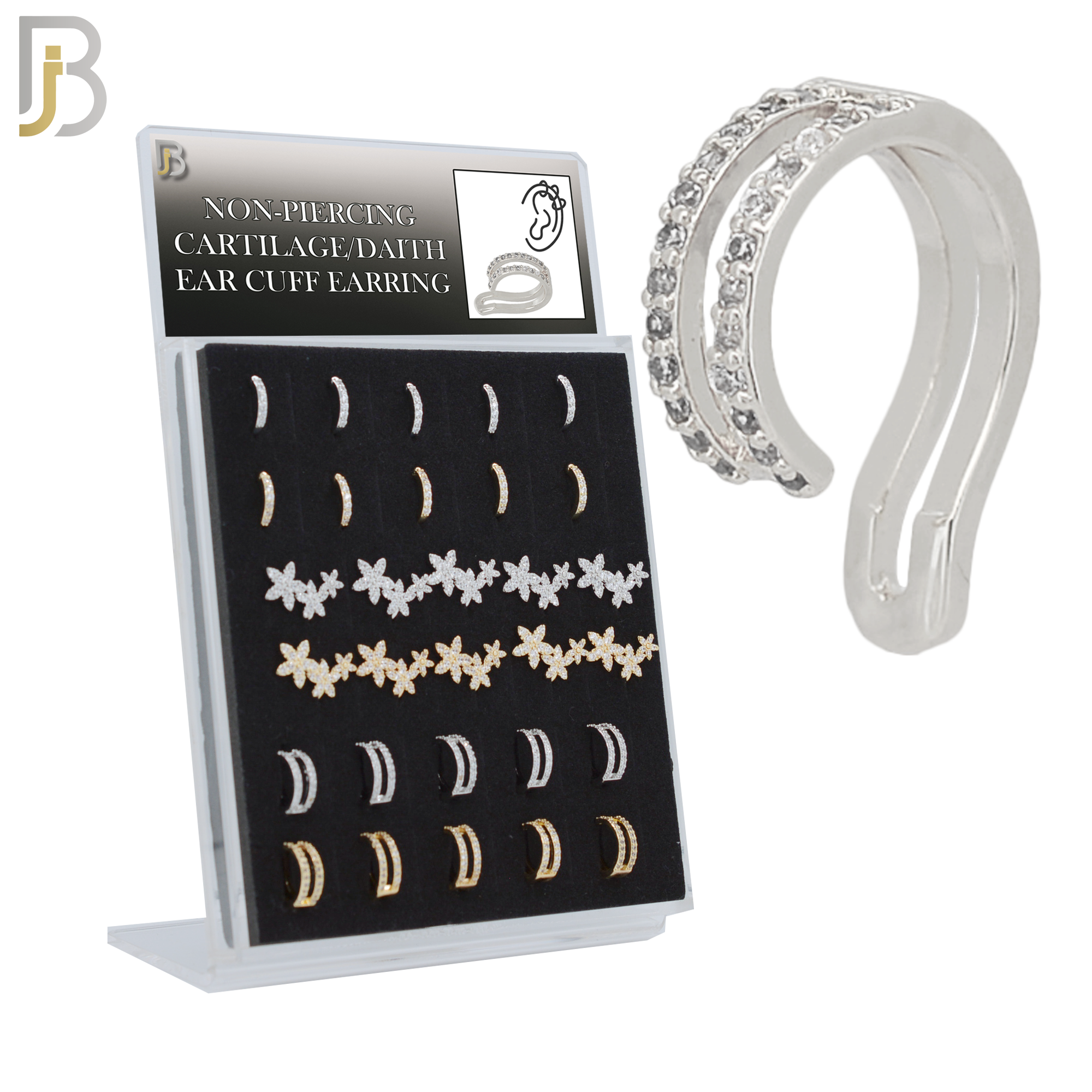 PK-FES01M - Brass Package Ear Cuff in Different Designs. Pack of 30 image 0