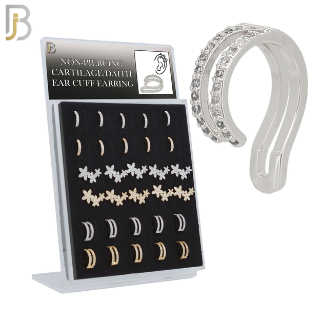 PK-FES01M - Brass Package Ear Cuff in Different Designs. Pack of 30 image 0