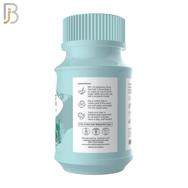 TSBL38 - Sea Salt Wash For Piercing Aftercare - Cleanses & Soothes image 1