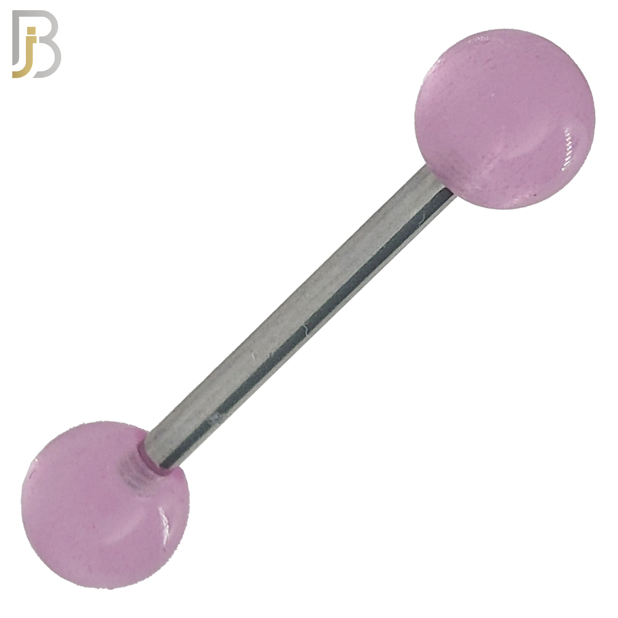PK-BB03G - 316L Surgical Steel Barbell with Glow in the Dark Acrylic Ball Screw External Threaded Pack of 120 image 4