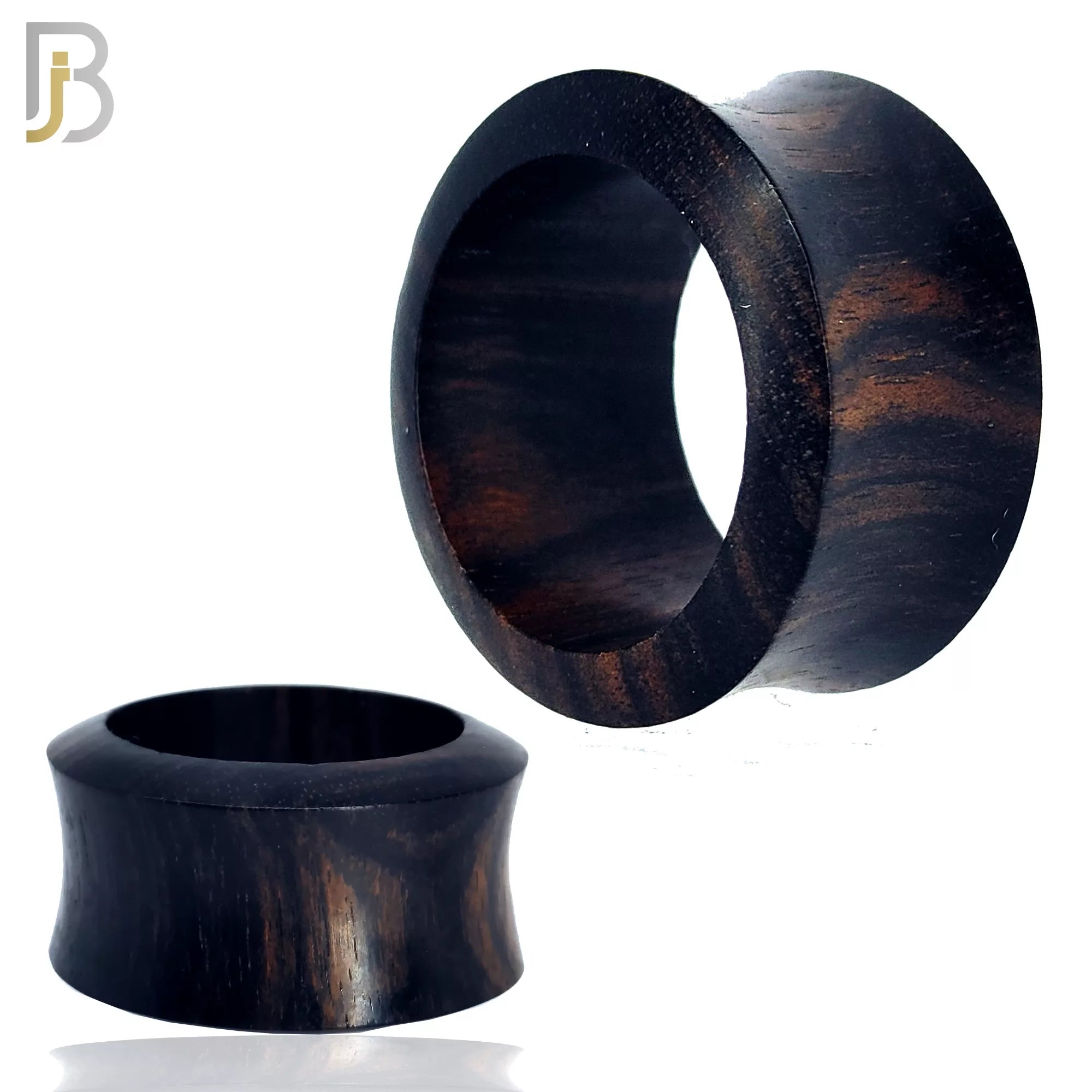 PWTA - Areng Organic Wood Tunnel Flare Plugs Sold as Pair image 0