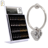 PK-HX04M - 316L Surgical Steel Different Dangling  Designs Helix Hoop Piercing with CZ image 0