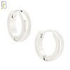 ES01S - 316L Stainless Steel Plain Curve Design Huggies image 3