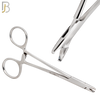TS04 - Stainless Steel Microdermal Anchor Hemostat Forcep  5" Long - Steel image