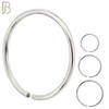 CT02S -  316L Surgical Steel Hoops Seamless Continuous Ring Twist to Open (PACK OF 6) image 0