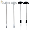 BB09 - 316L Surgical Steel Screw Barbell Hammer Design Industrial (PACK OF 4) image 0