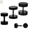 FP28K - Black Color Surgical Steel Plain Fake Plug (PACK OF 3 Pairs) image 0