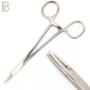 TS08 - Stainless Steel Needle Holding Forceps 6" Long - Steel image