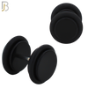 FP01K - Black Acrylic Fake Plug with O-ring (PACK OF 3 Pairs) image 4