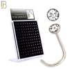 PK-NR36M3 - 316 Surgical Steel Nose Screw with Bezel Set Zircon image 0