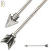 BB44 - 316 Stainless Steel Vintage Arrow Industrial Barbell (PACK OF 4) image 2