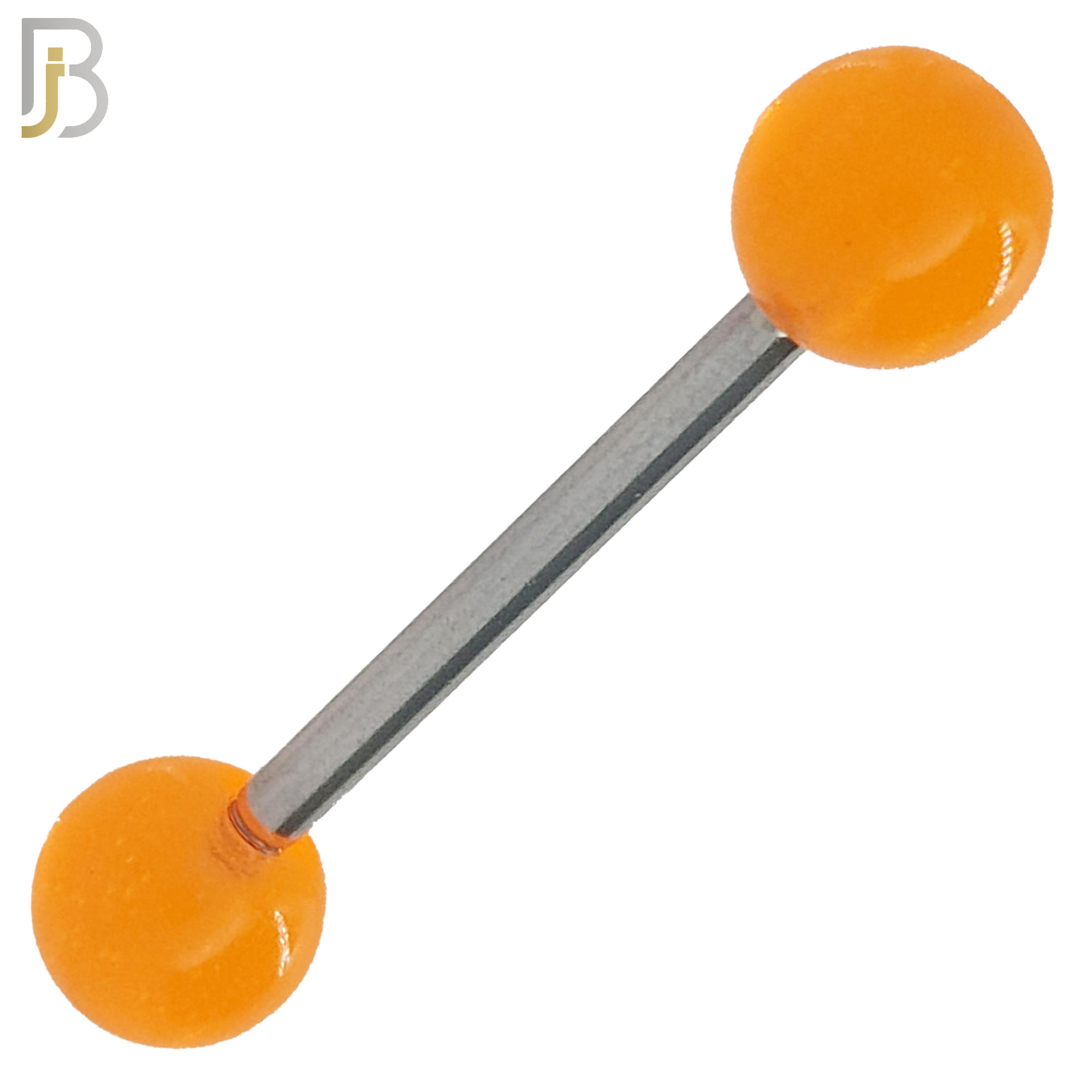 BB03G - 316L Surgical Steel Screw Barbell with Glow in the Dark Acrylic Ball Screw External Threaded (PACK OF 6) image 4