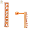 TB113 -  316L Stainless Steel Bar Tragus/Cartilage Barbell (PACK OF 6) image 3