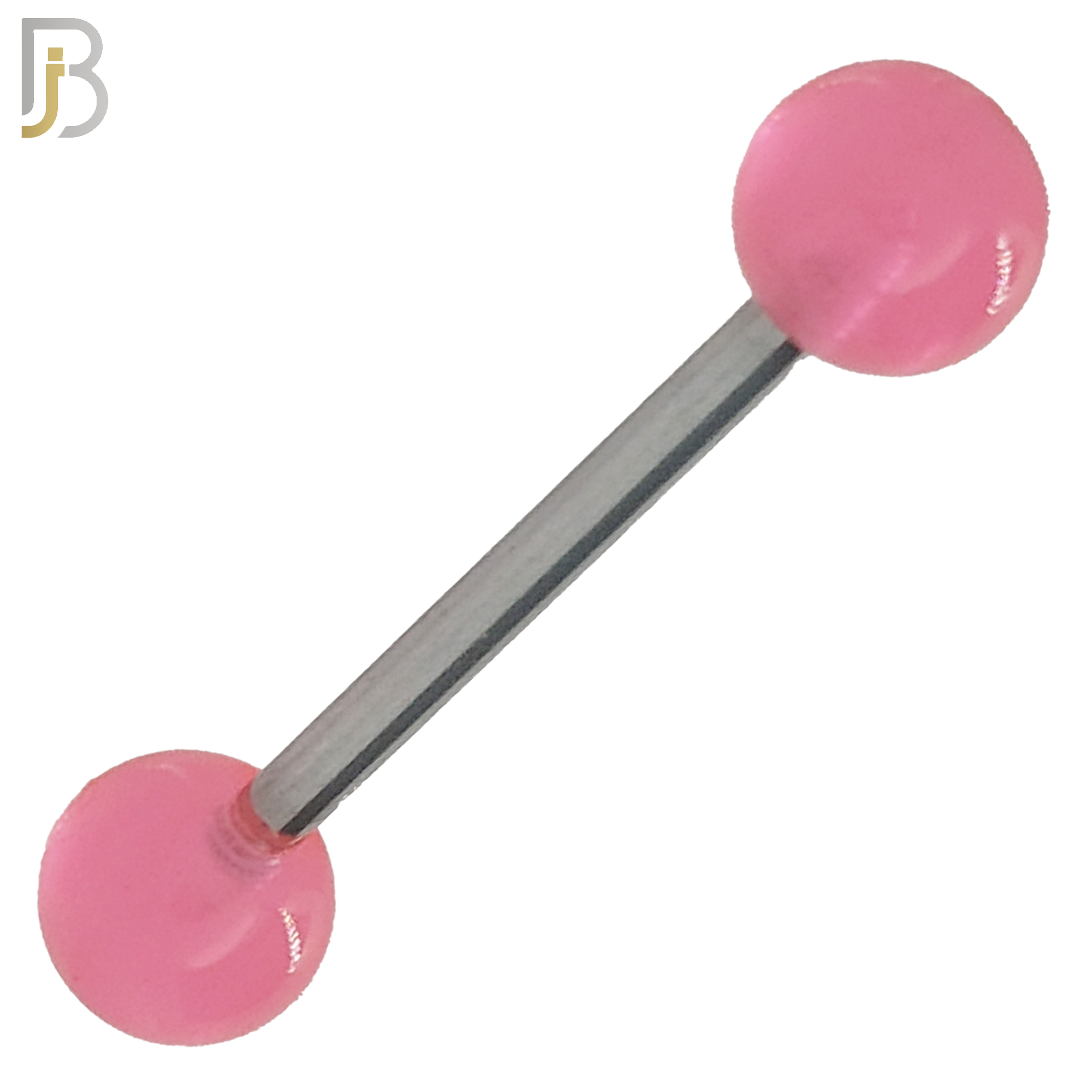 BB03G - 316L Surgical Steel Screw Barbell with Glow in the Dark Acrylic Ball Screw External Threaded (PACK OF 6) image 5