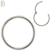 CT10S - 316L Surgical Steel Hinged Hoops Plain (PACK OF 6) image 1
