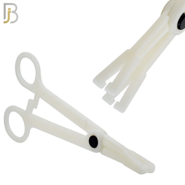 TS28W- Disposable Tools - Pennington Forceps Slotted image 0