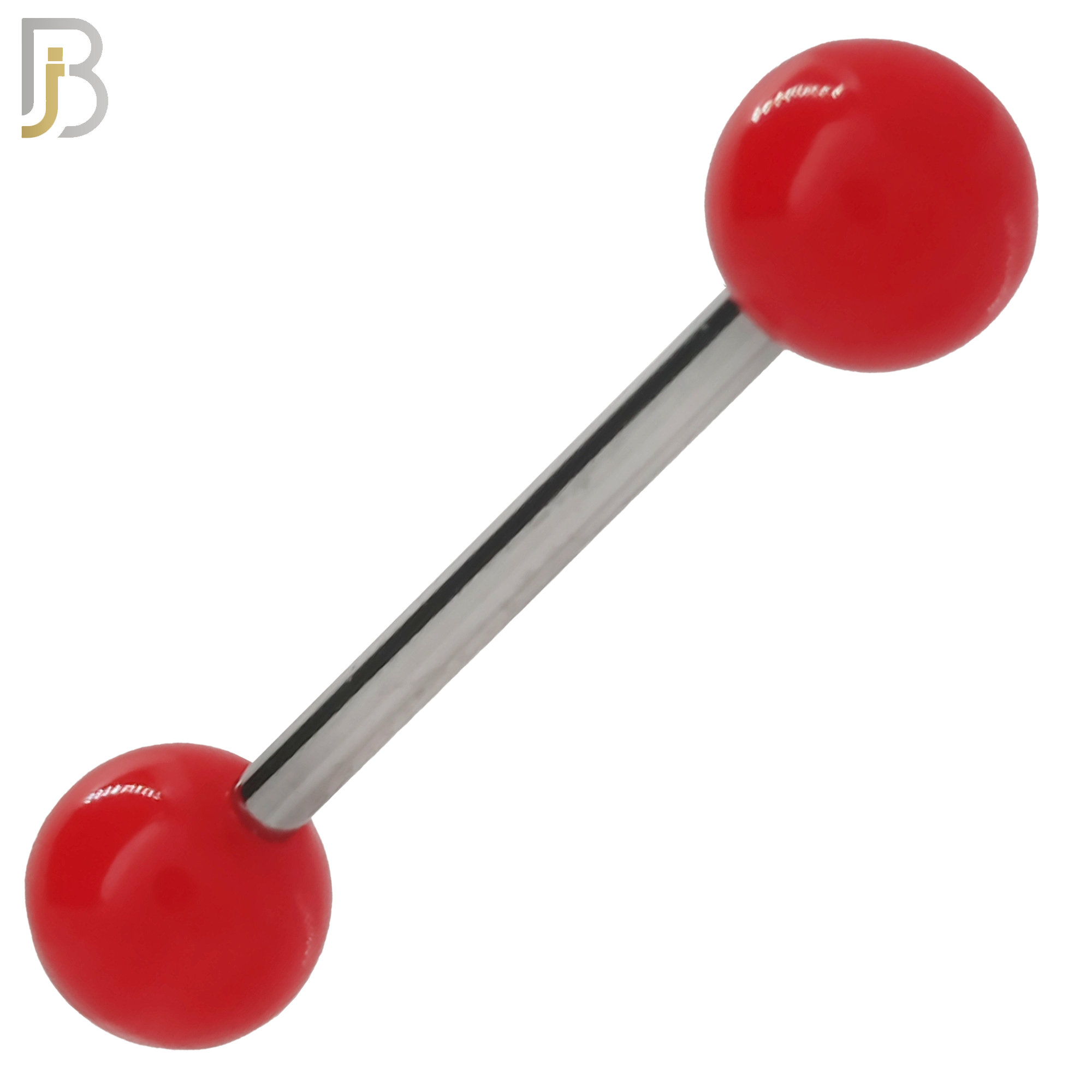 BB03S - 316L Surgical Steel Screw Barbell with Solid Acrylic Ball Screw External Threaded (PACK OF 6) image 4