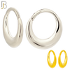 G23-ES489 - G23 Titanium Slim Tapered Hinged Hoop Earrings image 0