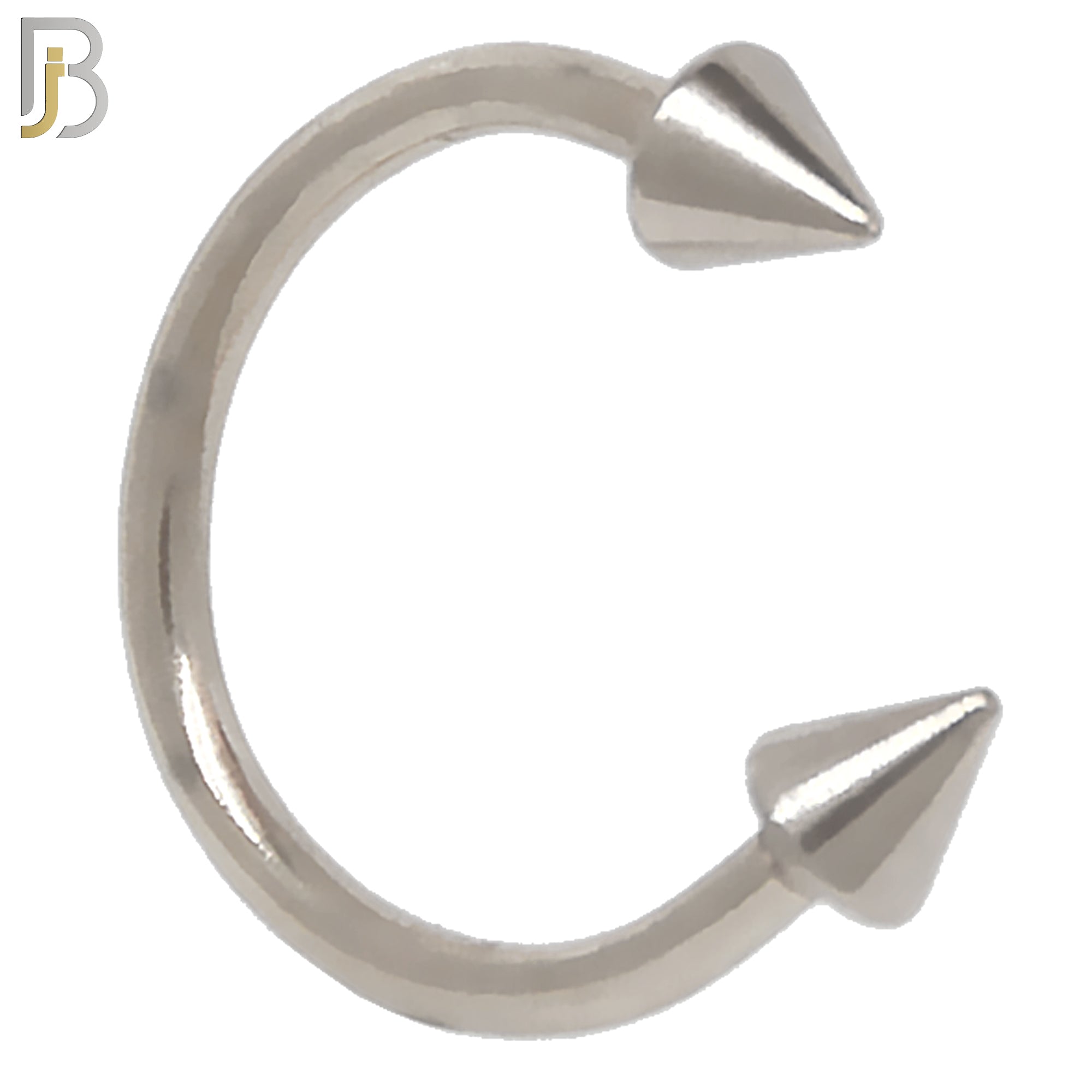 HS02S - 316L Surgical Steel Horseshoe Plain  Screw Spike External Threaded (PACK OF 6) image 0