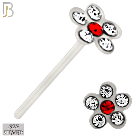 925-PK-NR08SS - .925 Sterling Silver Nose Stud "Bend it Yourself" Assorted Shape