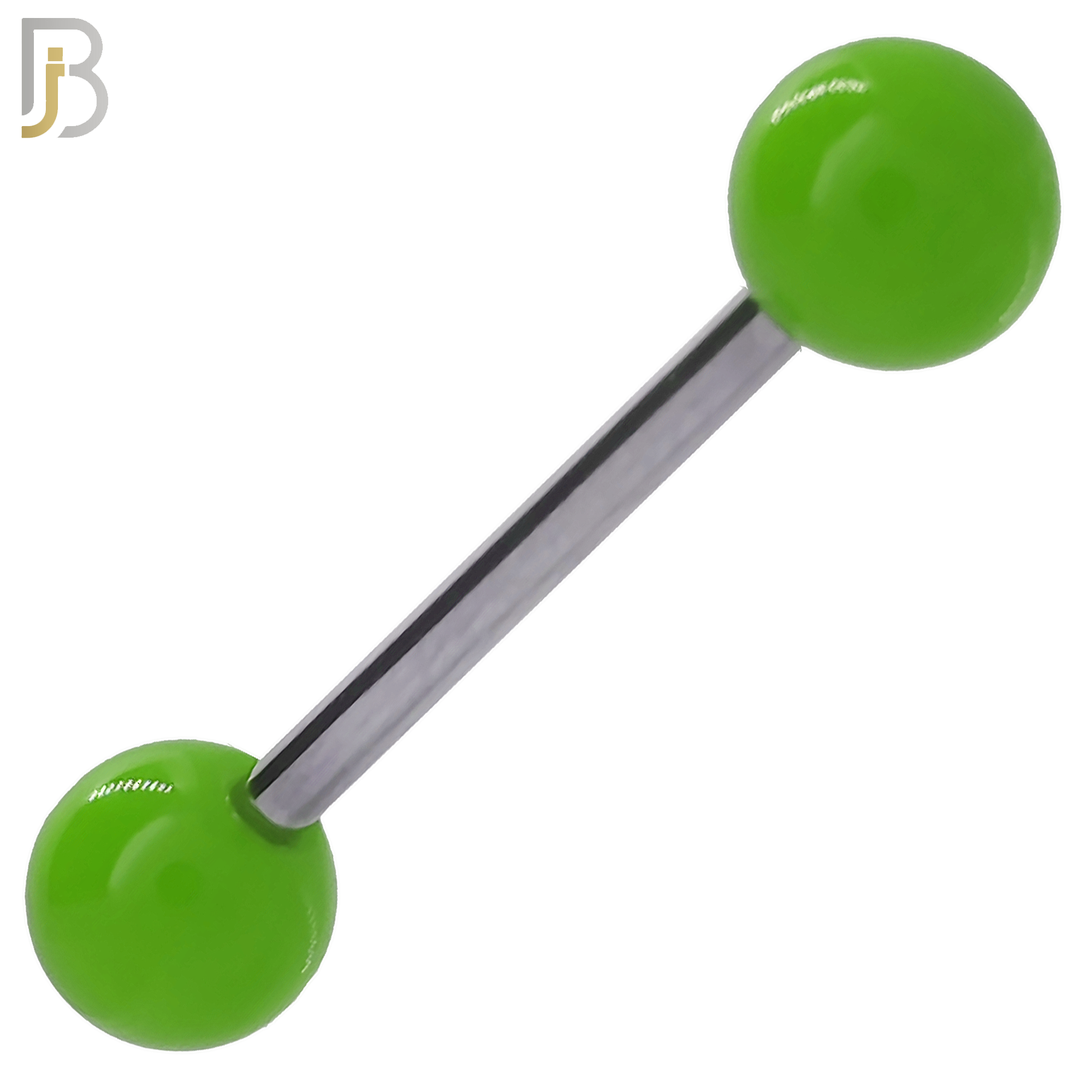 BB03S - 316L Surgical Steel Screw Barbell with Solid Acrylic Ball Screw External Threaded (PACK OF 6) image 7