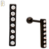 TB113 -  316L Stainless Steel Bar Tragus/Cartilage Barbell (PACK OF 6) image 6