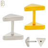 FP38 - Steel Triangle Design Fake Plug (Pack of 3 Pairs) image 0