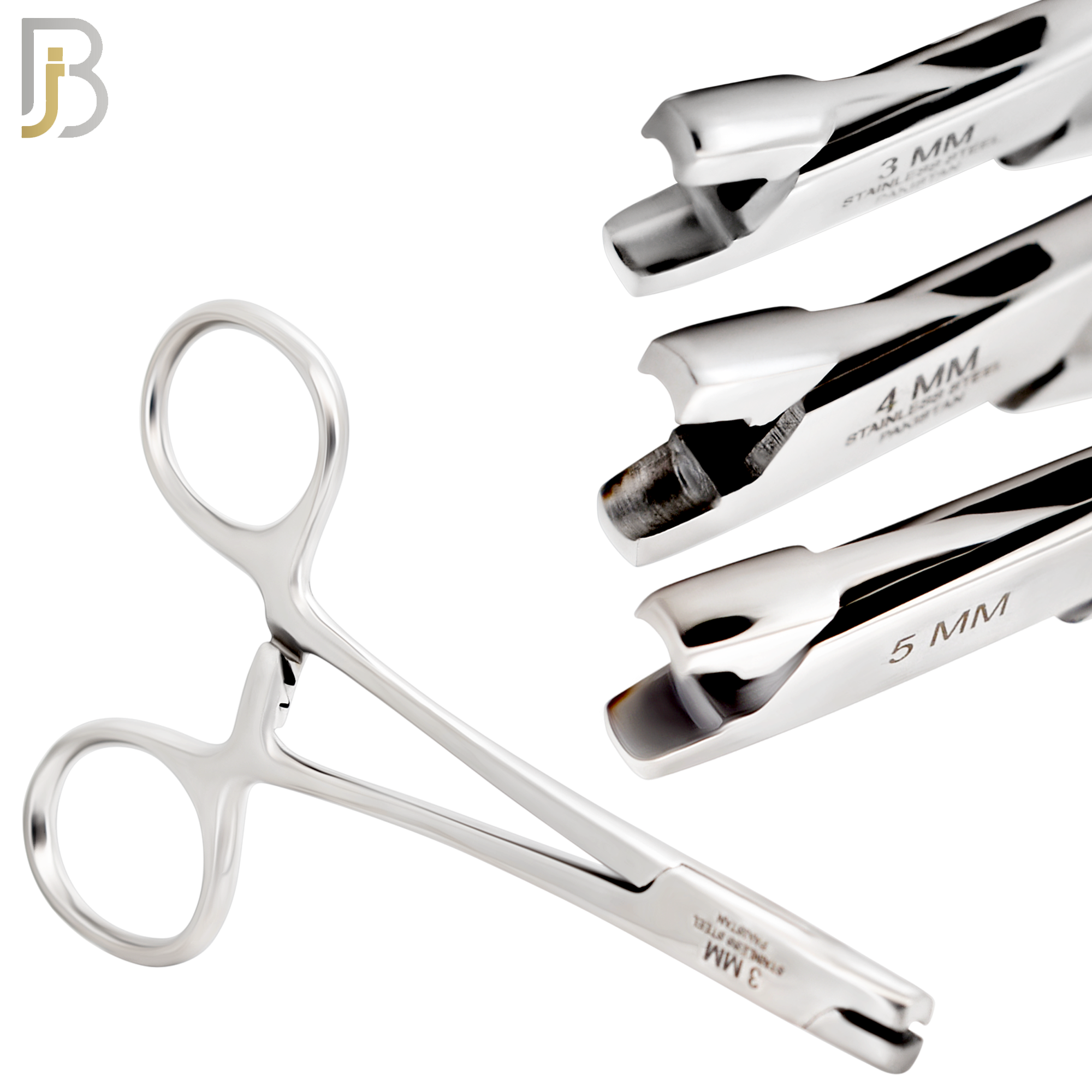 TS05 - Stainless Steel Micro Dermal Surface Anchor Locking Forceps 5" Long image 0