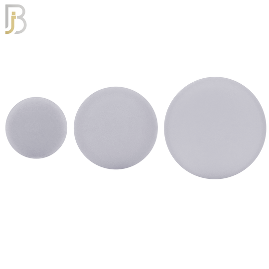 PS01C - Clear Color Solid Silicone Double Flare Earring Plug Sold Pair