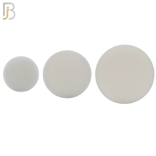PS01W - White Color Solid Silicone Double Flare Earring Plug Sold Pair