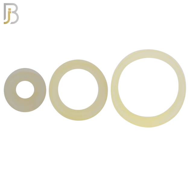 PS04S - Skin Color Soft Silicone Tunnel Double Flare Plugs Pair