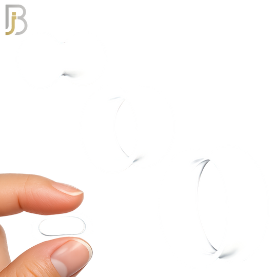 PS04W - White Soft Silicone Tunnel Double Flare Plugs Sold as Pair