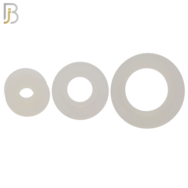 PS07C - Clear Color Hard Silicone Double Flare Plugs Pair