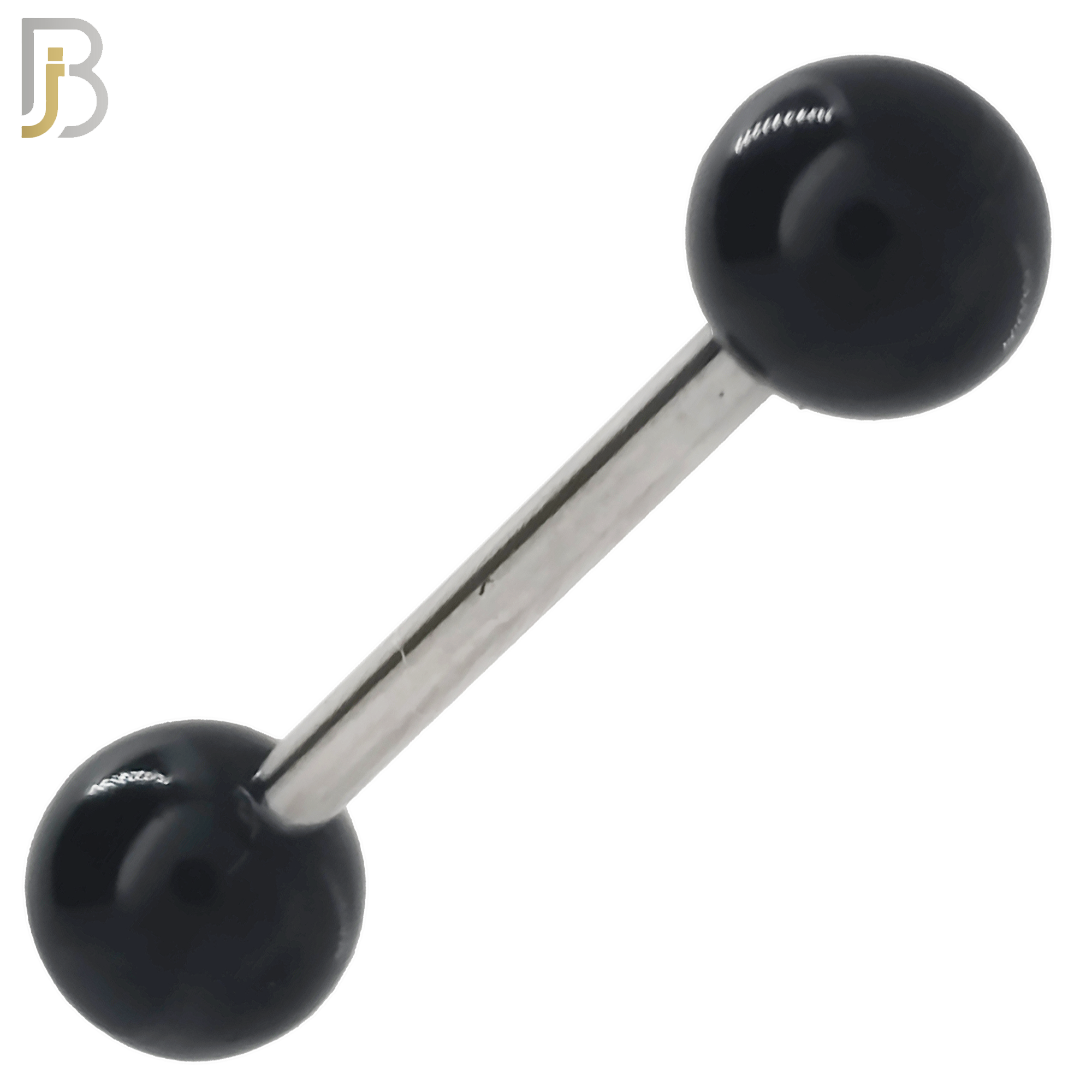 PK-BB03S - 316L Surgical Steel Barbell with Solid Color Acrylic Ball Screw External Threaded Pack of 120 image 6