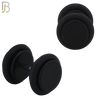 FP01K - Black Acrylic Fake Plug with O-ring (PACK OF 3 Pairs) - 0g - 8mm image