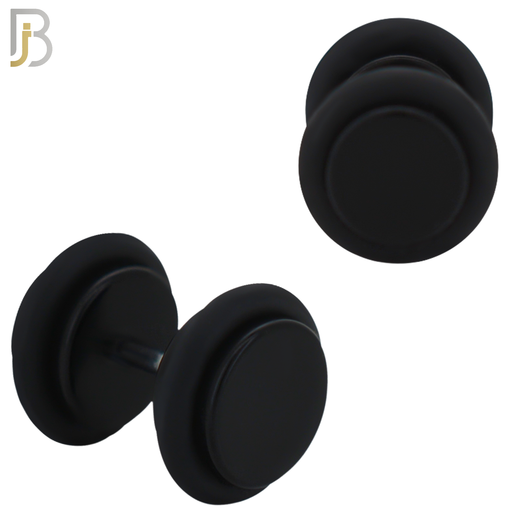 FP01K - Black Acrylic Fake Plug with O-ring (PACK OF 3 Pairs) image 3