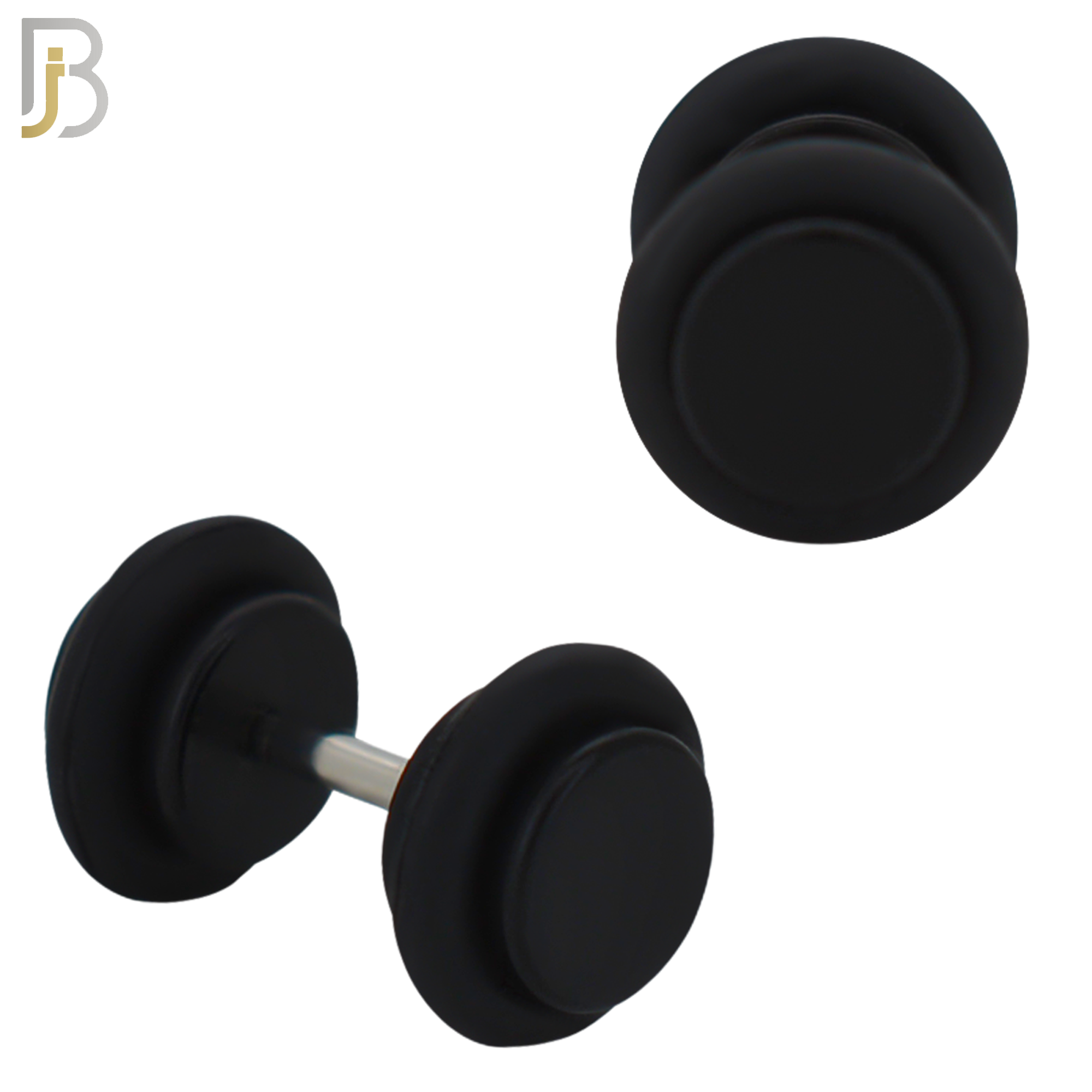 FP01K - Black Acrylic Fake Plug with O-ring (PACK OF 3 Pairs) image 2