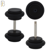 FP01K - Black Acrylic Fake Plug with O-ring (PACK OF 3 Pairs) image 1