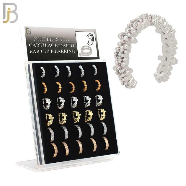 PK-FES03M - Brass Package Ear Cuff in Different Designs. Pack of 30 image 0