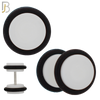 FP01W - White Acrylic Fake Plug with O-ring (PACK OF 3 PAIRS) image 0