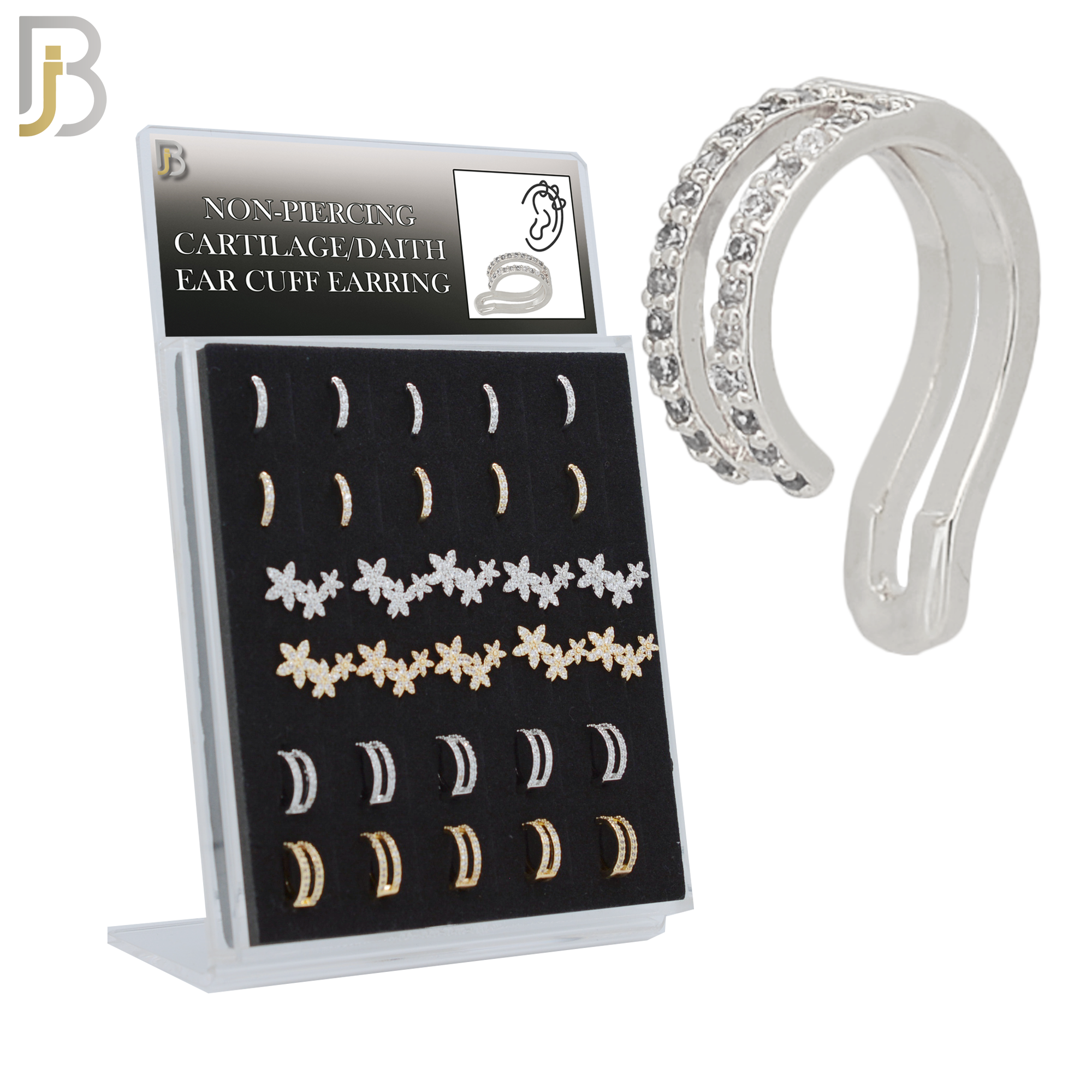 PK-FES01M - Brass Package Ear Cuff in Different Designs. Pack of 30 image 0