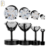 FP41KC - Black Color Surgical Steel Prong Set Fake Plug (Pack of 3 Pairs) image 1