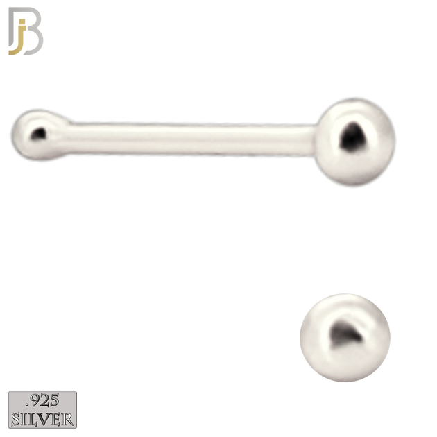 925-PK-NR07YS - 120 Pcs, 925 Sterling Silver Nose Bones, 22g Thickness, Include Plain Ball Silver 1.25mm (30pcs) 1.5mm (30pcs) 18k Gold Plating 1.25mm (30pcs) 1.5mm (30pcs) Packages image 3