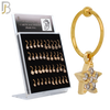 PK-HX01 - 316L Surgical Steel Different Dangling Designs Helix Piercing Pack of 40 image 2