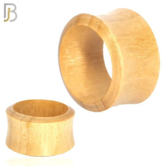 PWTM - Maple Organic Wood Tunnel Flare Plugs Sold as Pair image 0