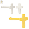 NR21B - 316L Surgical Steel Nose Bone Plain Cross Design (PACK OF 6) image 0